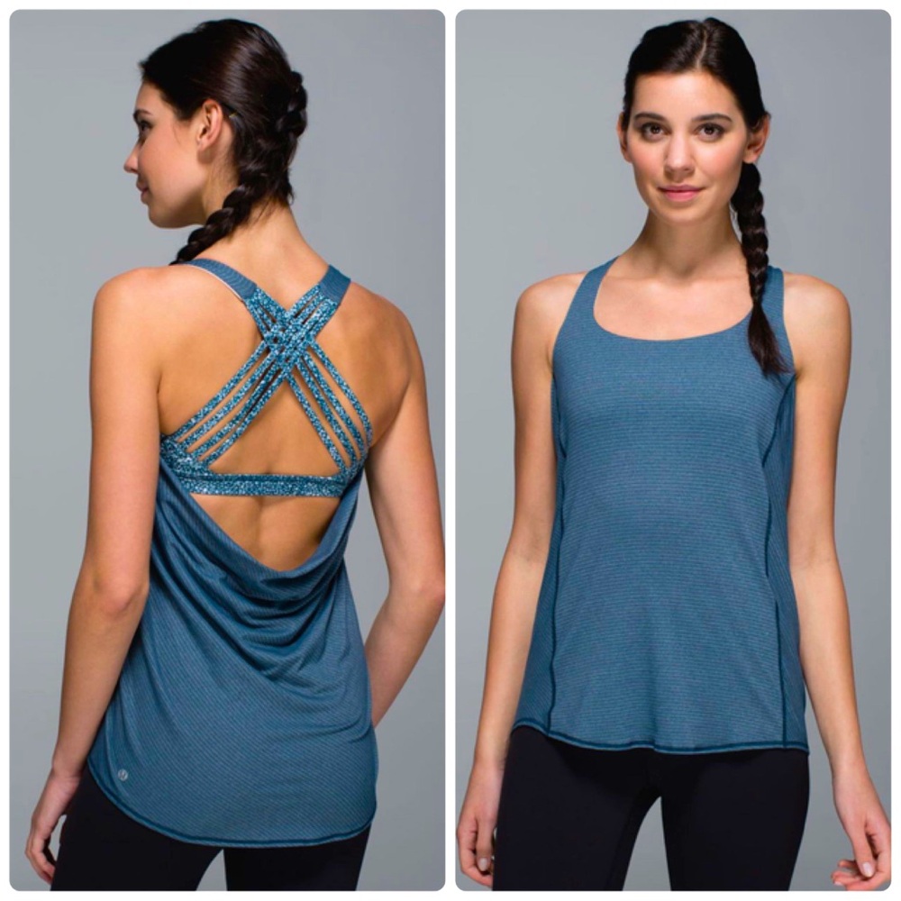 EUC Lululemon Moment to Move 2 in 1 Tank s6